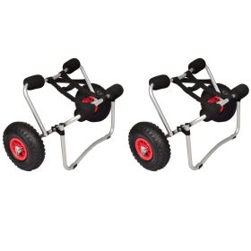 Kayak Trolleys 2 pcs Aluminum