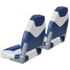 VEVOR Boat Seats, 21.85" High Back Boat Seat, Folding Boat Chair with Thickened Sponge Padding and Hinge