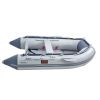 VEVOR Inflatable Dinghy Boat, 4-Person Transom Sport Tender Boat, with Marine Wood Floor and Adjustable Aluminum Bench