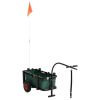 Fishing Trolley with Bag Black Steel