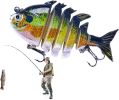 Fishing Lure Baits - Fishing Crank Baits, Jointed Fish Gear | Realistic Fish Shaped Fake Catching Lures