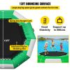 VEVOR 13ft Inflatable Water Bouncer, Green Water Trampoline Splash Padded Inflatable Bouncer Bounce Swim Platform for Water Sports