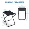 YSSOA Folding Camping Stool, Portable Collapsible Camp Stool, Folding Foot Rest for Lightweight Compact Chair