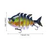 Fishing Lure Baits - Fishing Crank Baits, Jointed Fish Gear | Realistic Fish Shaped Fake Catching Lures