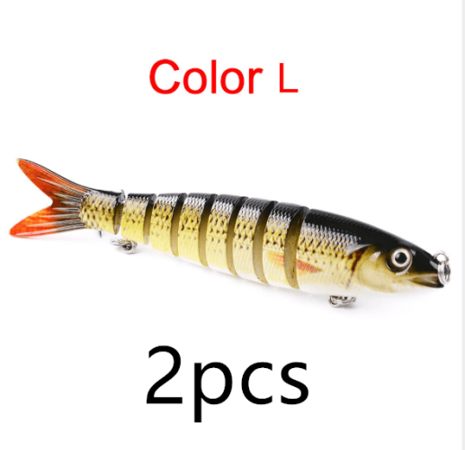 Pike Fishing Lures Artificial Multi Jointed Sections Hard Bait Trolling Pike Carp Fishing Tools Pike Fishing Lures Artificial Multi Jointed Sections Hard Bait Trolling Pike Carp Fishing Tools