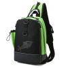 Outdoor Waterproof Lure Bag Large Capacity Fishing Backpack One Shoulder Crossbody Chest Bag Multifunctional